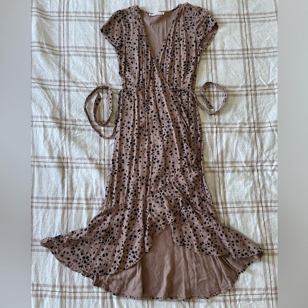 abercrombie & fitch wrap dress
